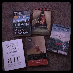 Set of 5 books great condition